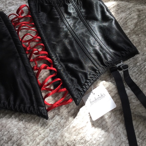 NWT Frederick's Waist Cincher w. Garters SZ M/L - Picture 4 of 10